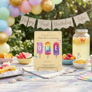 Hello Summer Birthday Party Invitation