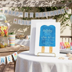 Hello Summer Birthday Party Invitation