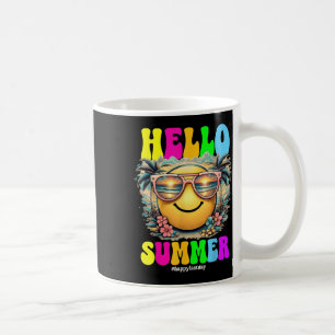 Hello Summer Boy Girls Last Day Of School End Of S Coffee Mug