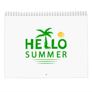 Hello Summer Calendar