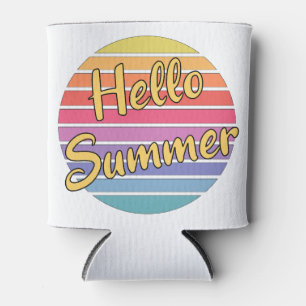 Hello Summer Can Cooler