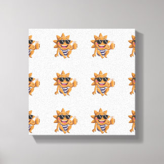 Hello summer  canvas print