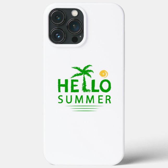 Hello Summer Case-Mate iPhone Case (Back)