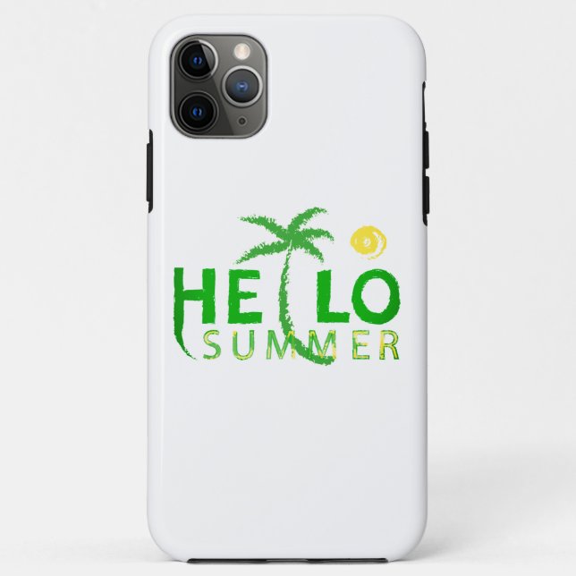 Hello Summer Case-Mate iPhone Case (Back)