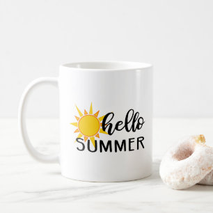 hello summer coffee mug