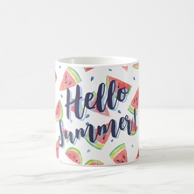 Hello Summer Coffee Mug (Center)