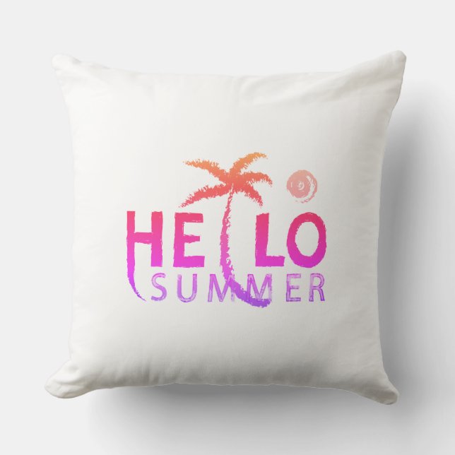 Hello Summer Cushion (Front)
