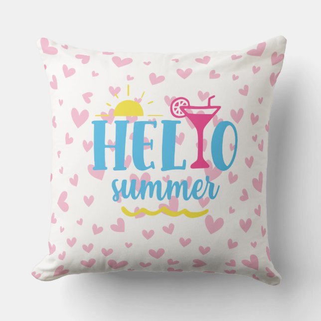 HELLO SUMMER CUSHION (Front)