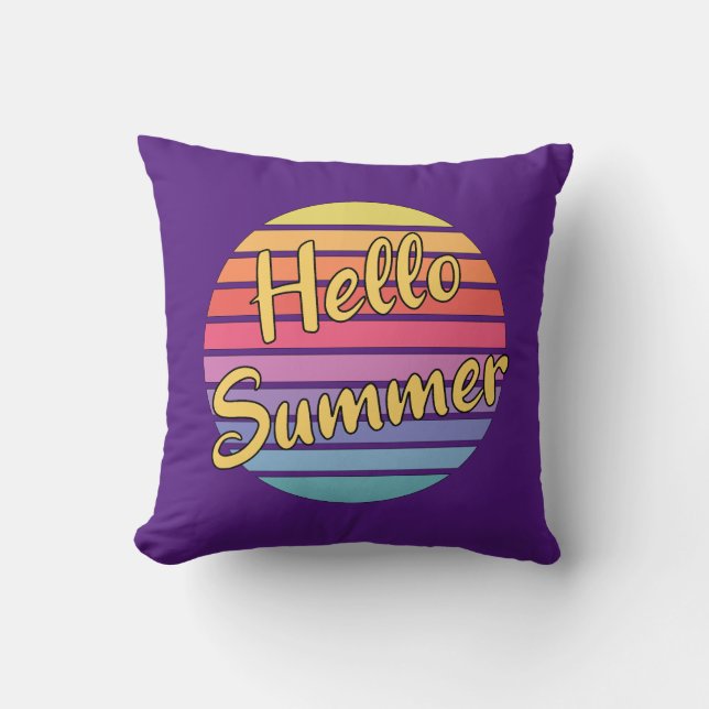 Hello Summer Cushion (Front)