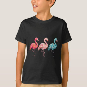 Hello Summer Cute Flamingo Funny Vacation Tropical T-Shirt