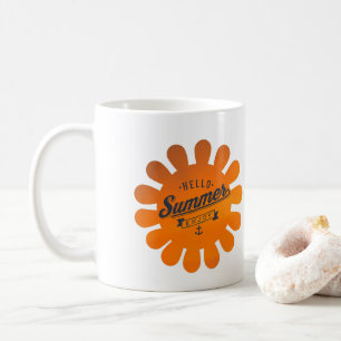 Hello Summer Enjoy, Cool Summer Quote Art Mug