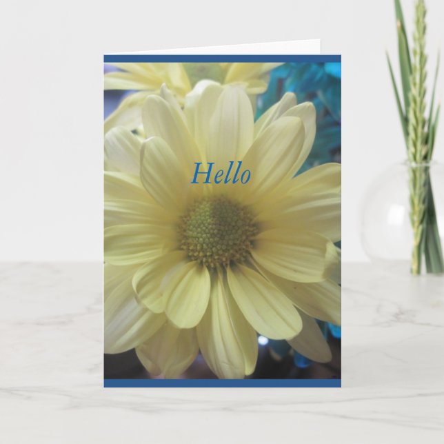 Hello Summer FLoral Card (Front)