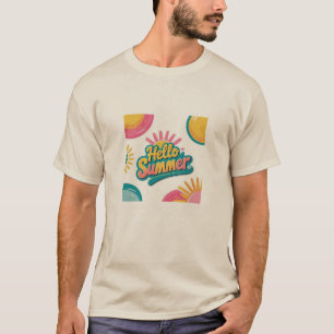 Hello Summer Graphic T-Shirt