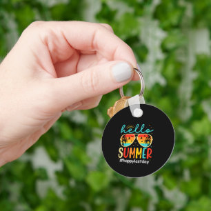 Hello Summer Happy Last Day of School Student Key Ring