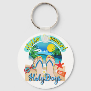 Hello Summer - HolyDays Key Ring