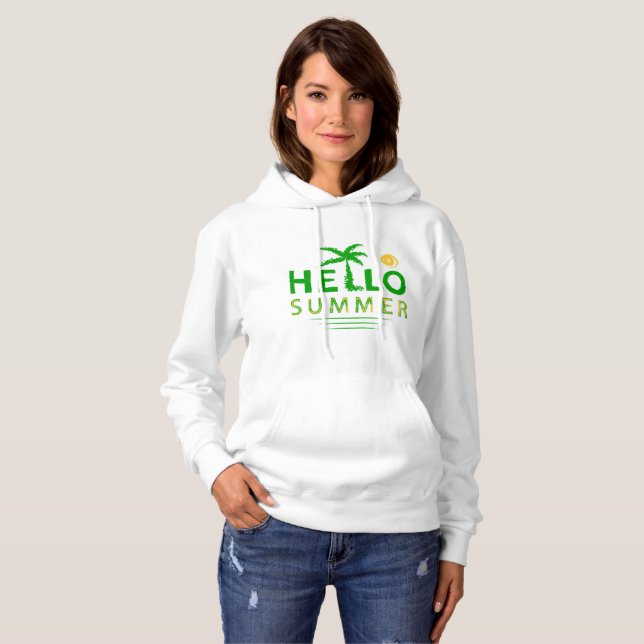 Hello Summer Hoodie (Front Full)