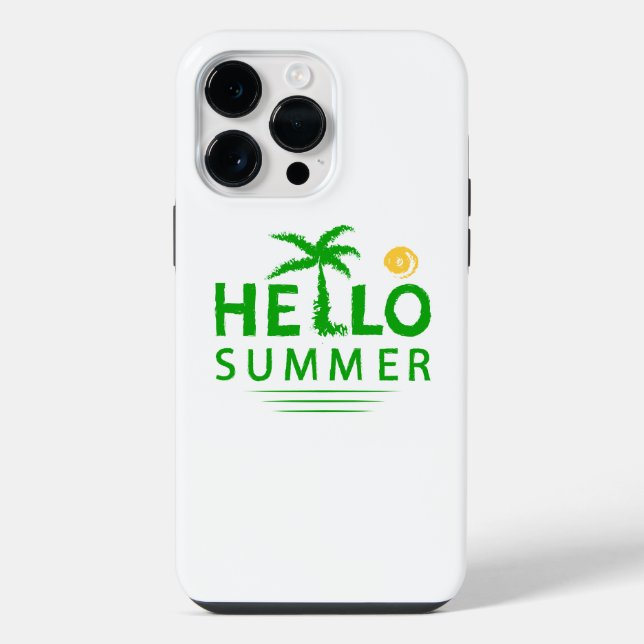 Hello Summer iPhone Case (Back)
