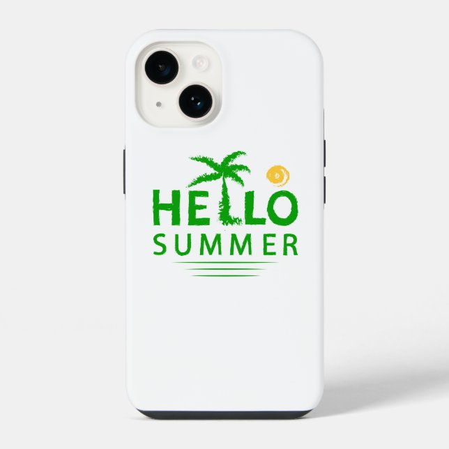 Hello Summer iPhone Case (Back)