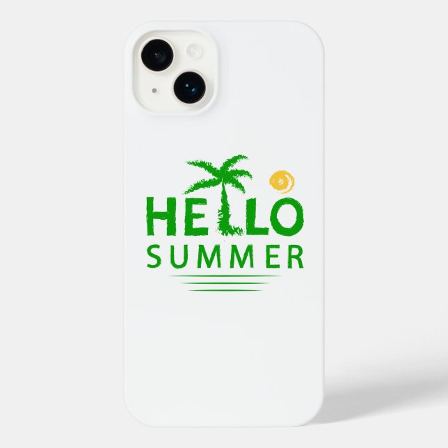 Hello Summer iPhone Case (Back)
