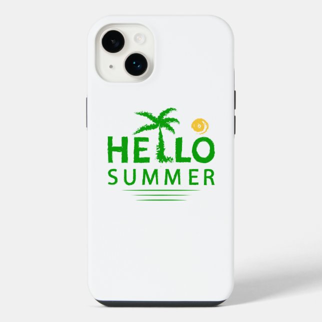 Hello Summer iPhone Case (Back)