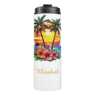Hello Summer kids Drinks Child Thermal Tumbler