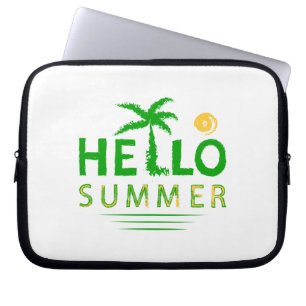 Hello Summer Laptop Sleeve