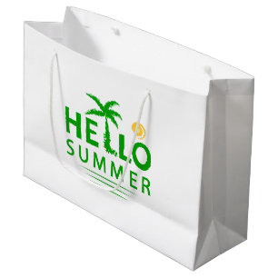 Hello Summer Large Gift Bag
