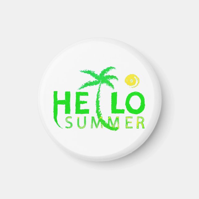 Hello Summer Magnet (Front)