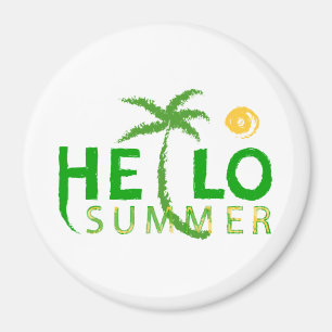 Hello Summer Magnet