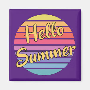 Hello Summer Magnet