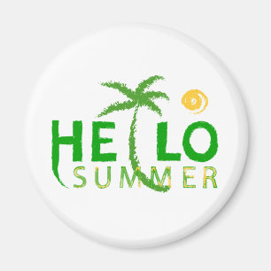 Hello Summer Magnet