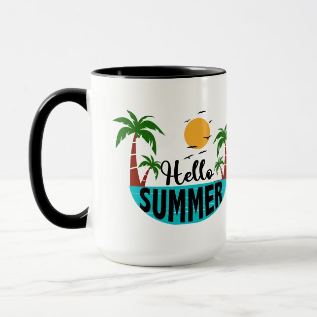 Hello Summer Mug (Left)