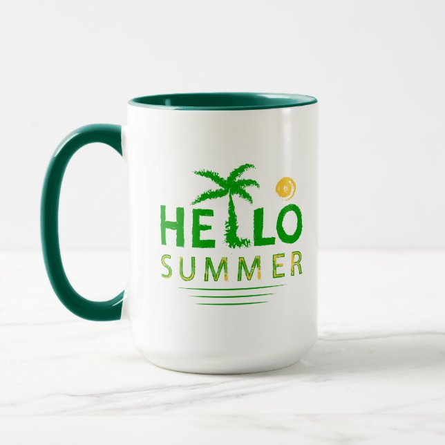 Hello Summer Mug (Left)