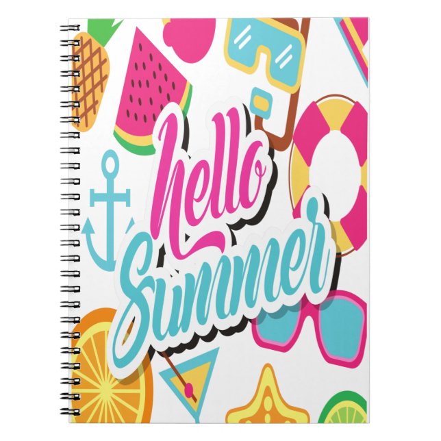 Hello Summer Notebook (Front)