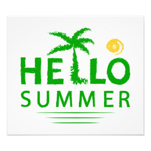 Hello Summer Photo Print