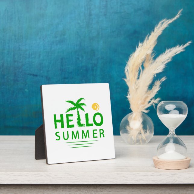 Hello Summer Plaque (Insitu)