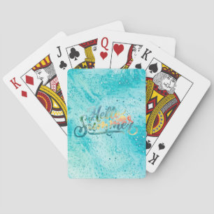 Hello Summer Playing Cards
