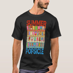 Hello Summer Popsicle For Men Women World's Best P T-Shirt