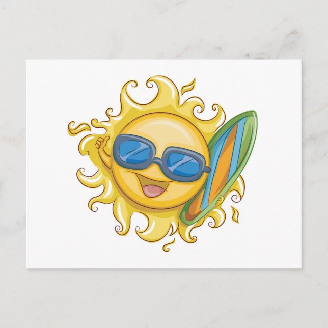 Hello Summer Postcard (Front)