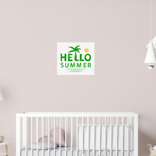 Hello Summer Poster