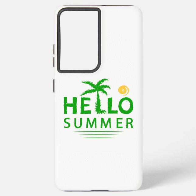 Hello Summer Samsung Galaxy S21+ Case (Back)