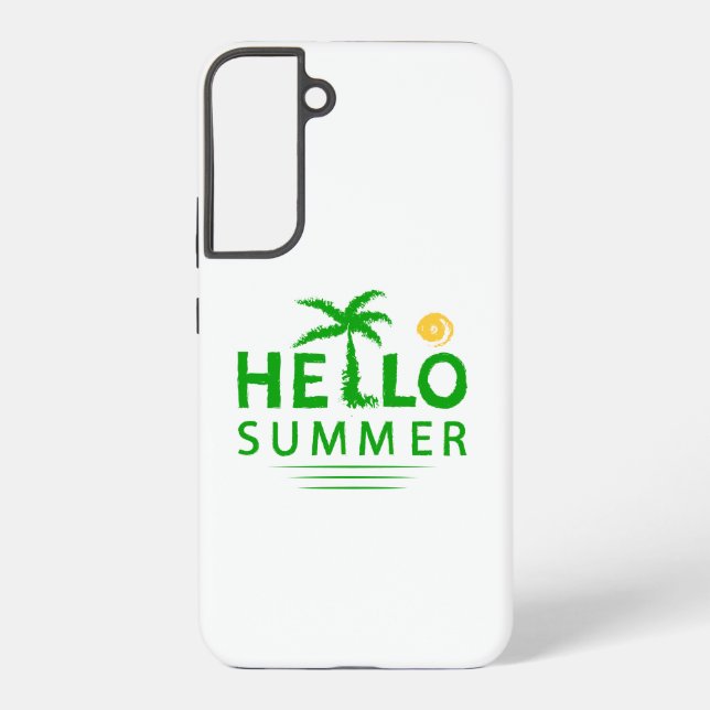 Hello Summer Samsung Galaxy S22+ Case (Back)