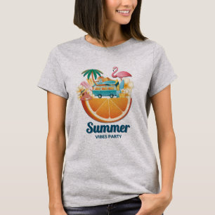 Hello Summer Sea Beach Party T-Shirt