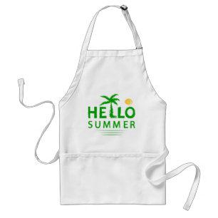Hello Summer Standard Apron