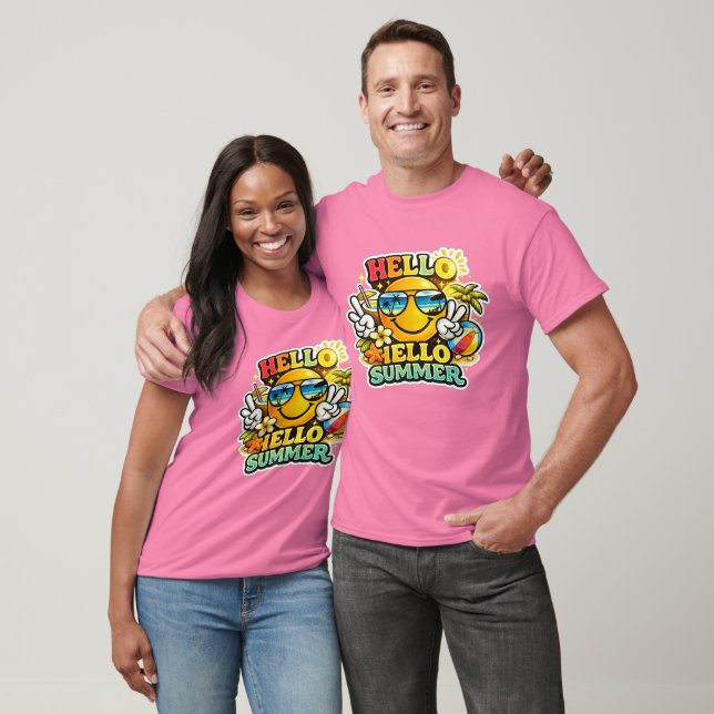 Hello Summer Sunshine T-Shirt (Unisex)