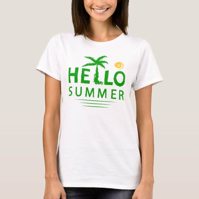 Hello Summer T-Shirt (Front)