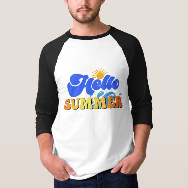 Hello Summer T-Shirt (Front)