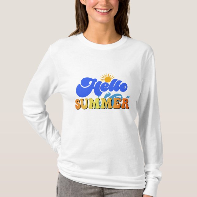 Hello Summer T-Shirt (Front)