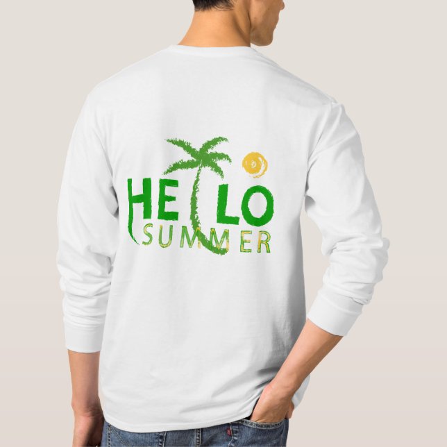 Hello Summer T-Shirt (Back)