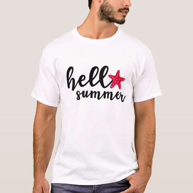 Hello summer  T-Shirt (Front)